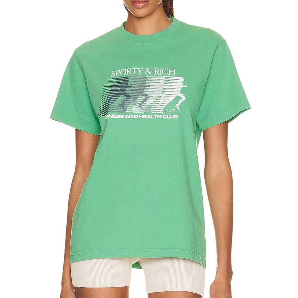 Sporty & rich gradient tshirt